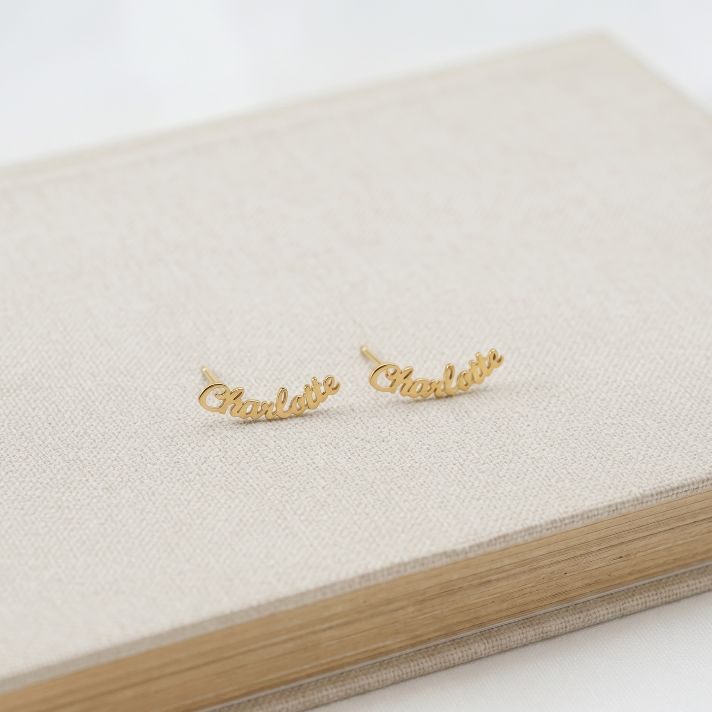 Personalised Name Studs for Everyday Wear