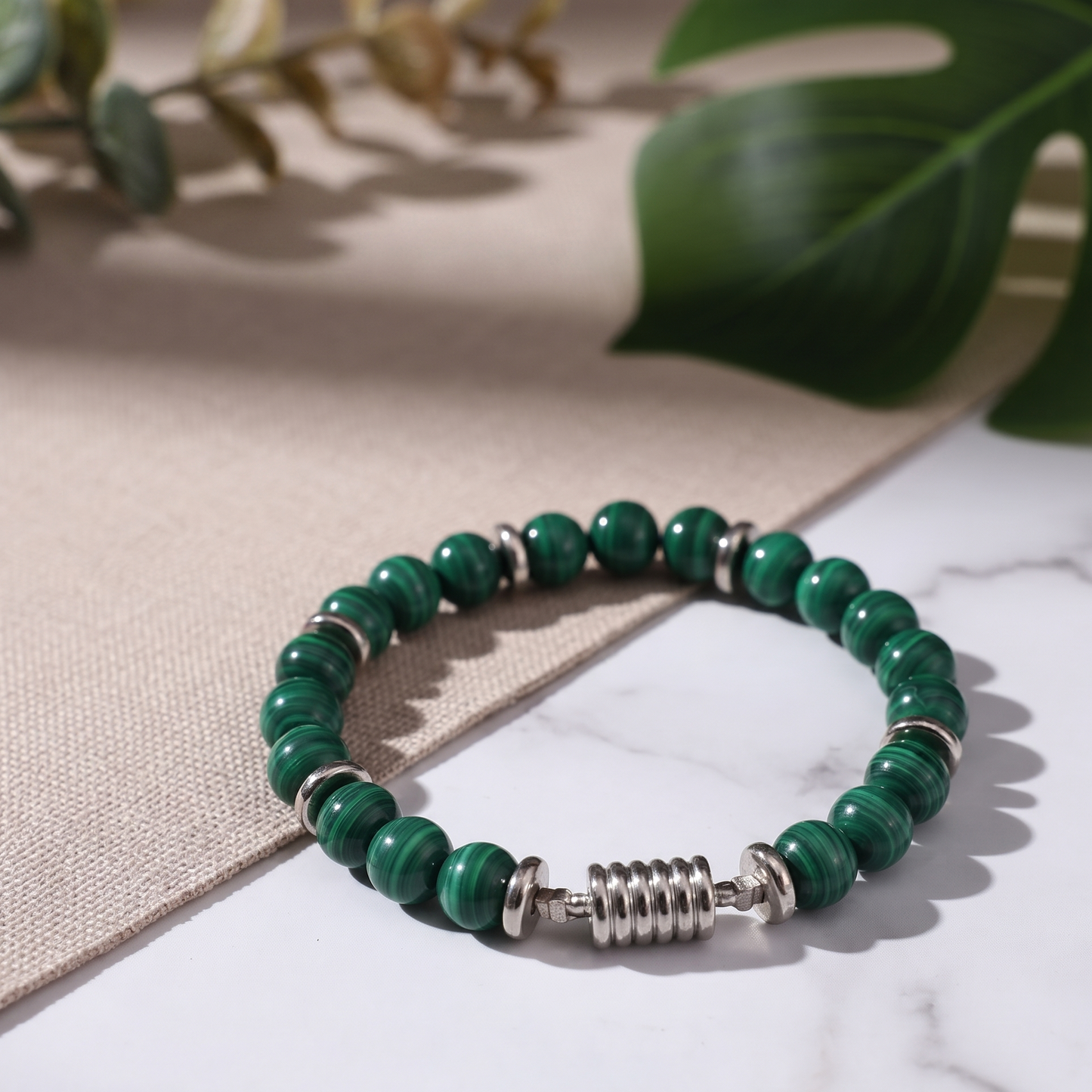 Prosperity Malachite Natural Stone Bracelet