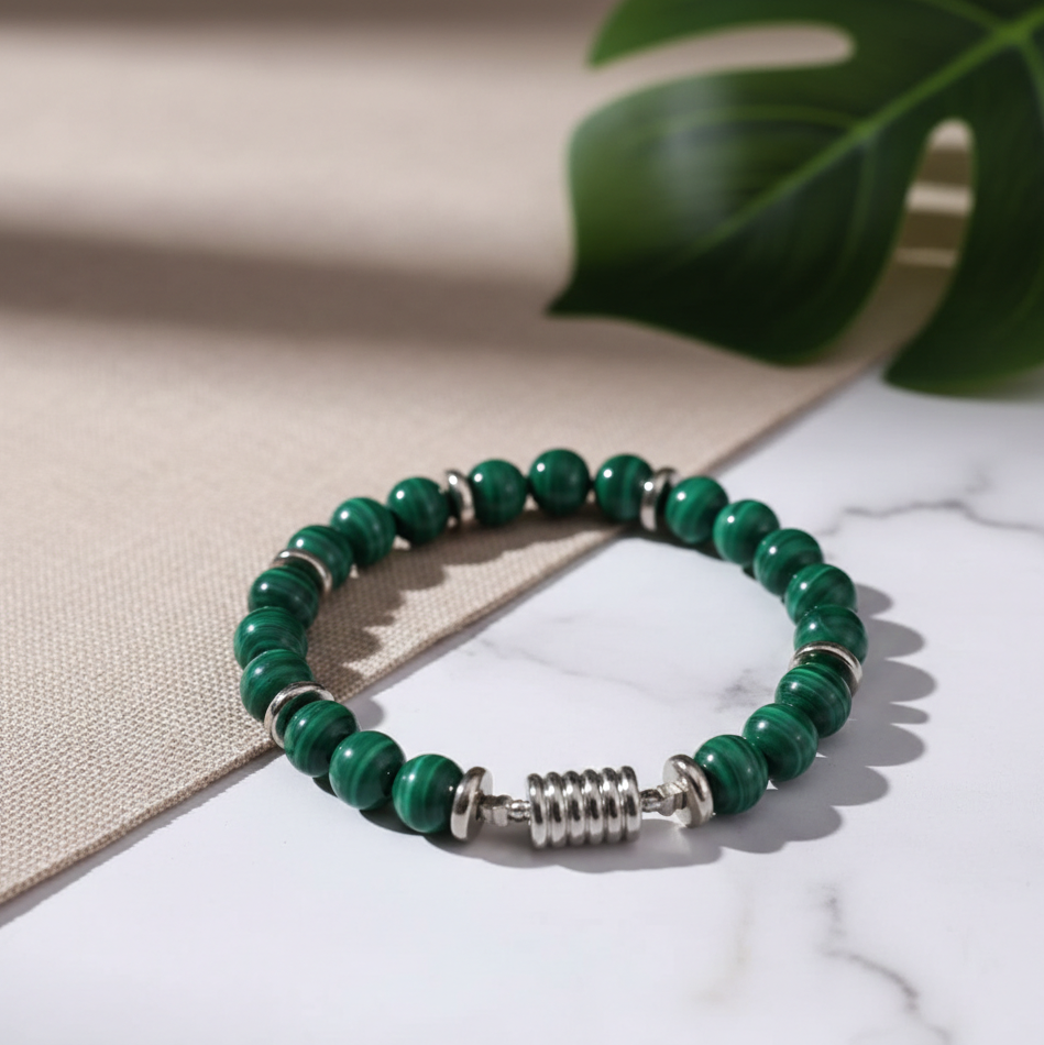 Prosperity Malachite Natural Stone Bracelet