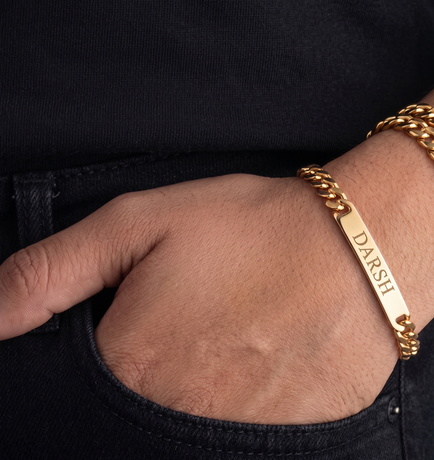 Eterna Personalised Bar Bracelet