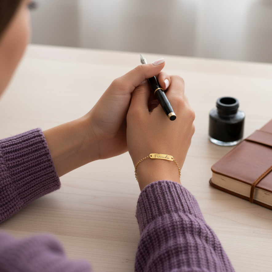 Custom Name Chain Bracelet