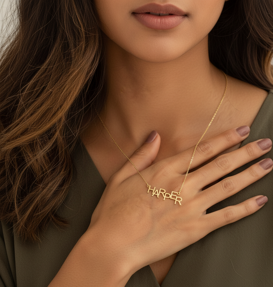 Dainty Custom Name Necklace