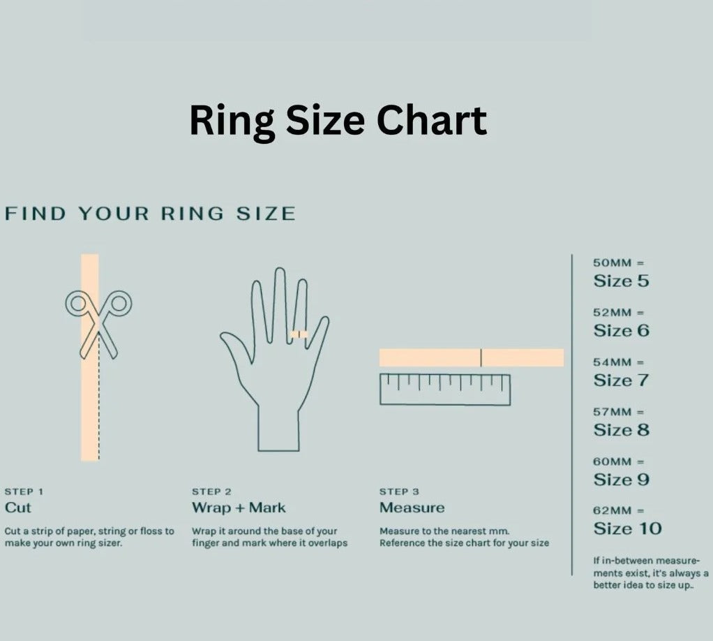 Minimal Heart Fingerprint Ring