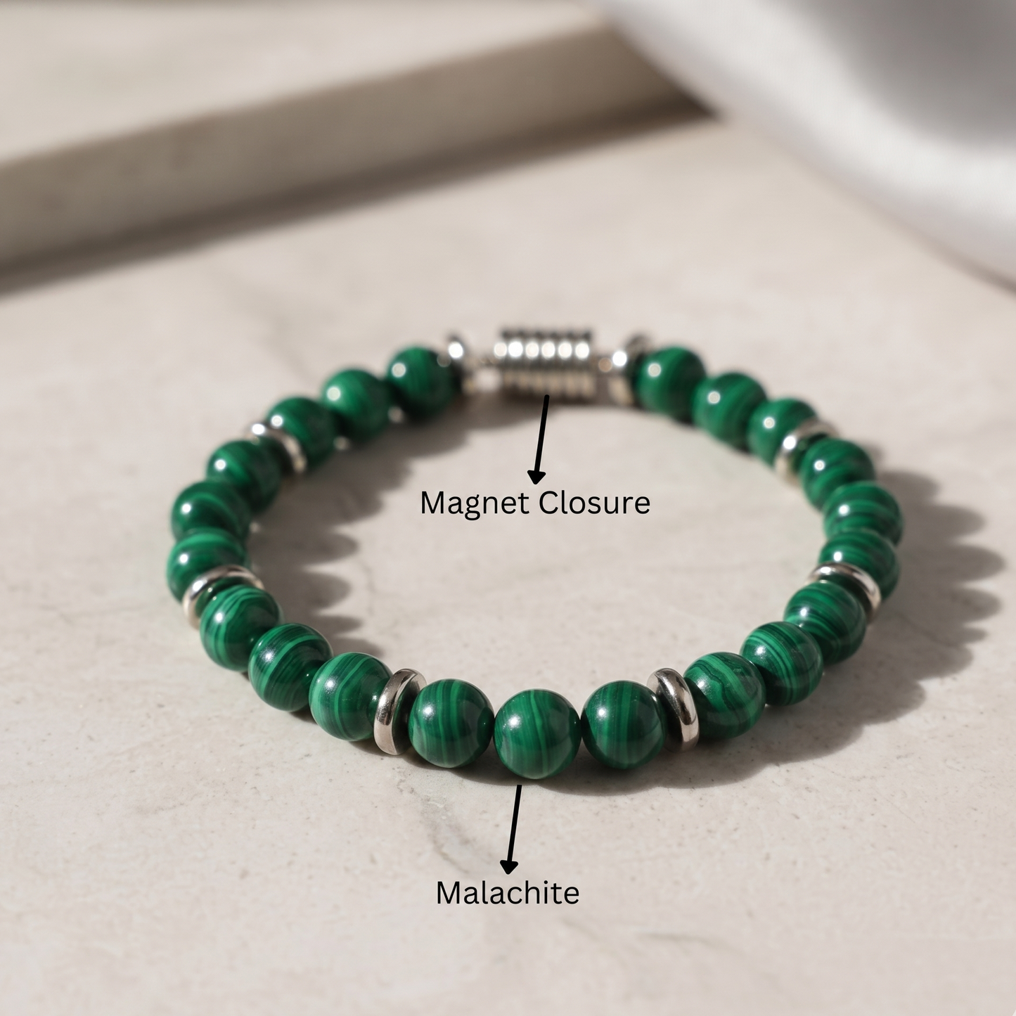 Prosperity Malachite Natural Stone Bracelet