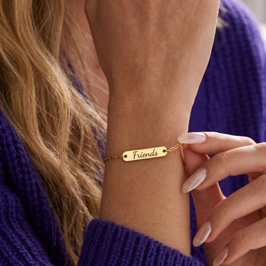 Custom Name Chain Bracelet