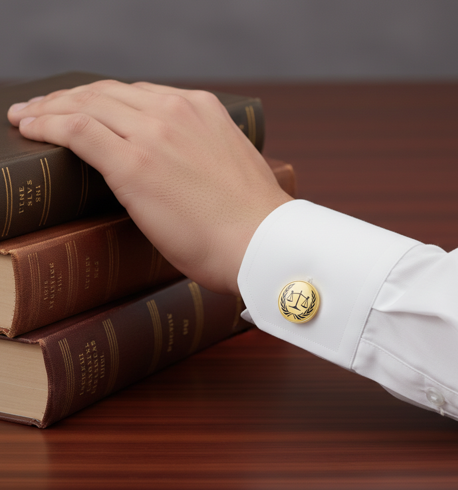 Custom Lawyer Cufflinks