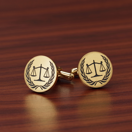 Custom Lawyer Cufflinks