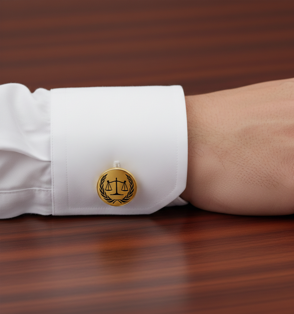 Custom Lawyer Cufflinks