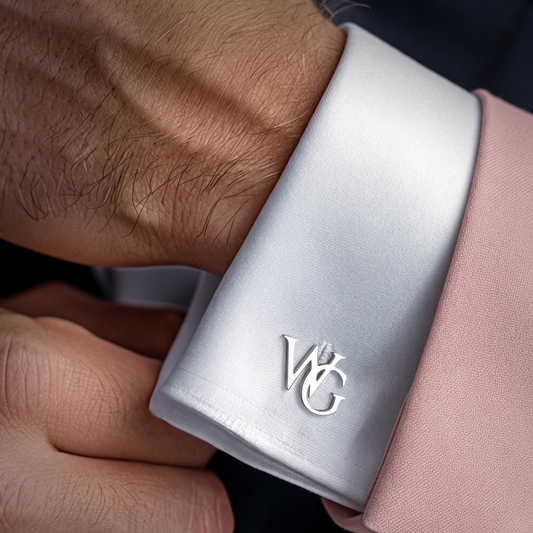 Initial Classic Cufflinks for Men