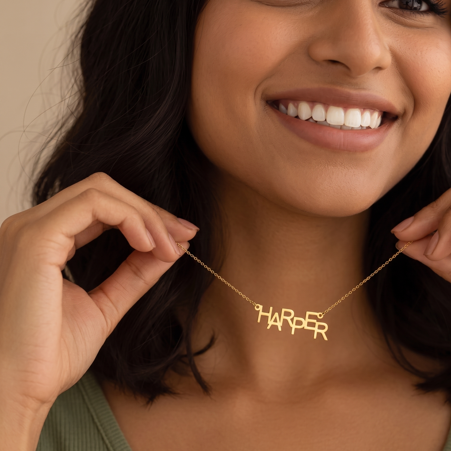 Dainty Custom Name Necklace