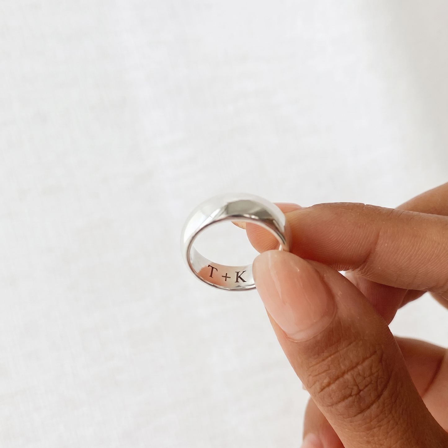 Hidden Message Custom Ring
