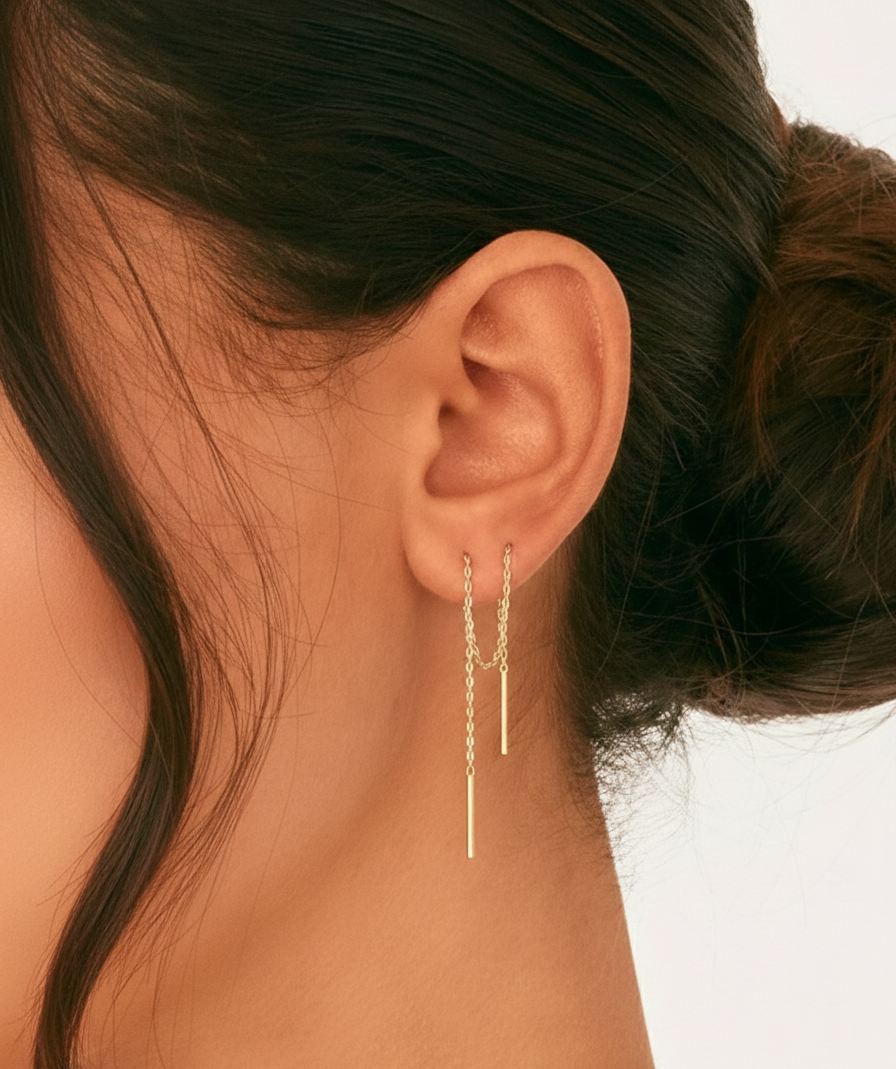 Chain Threader Earrings