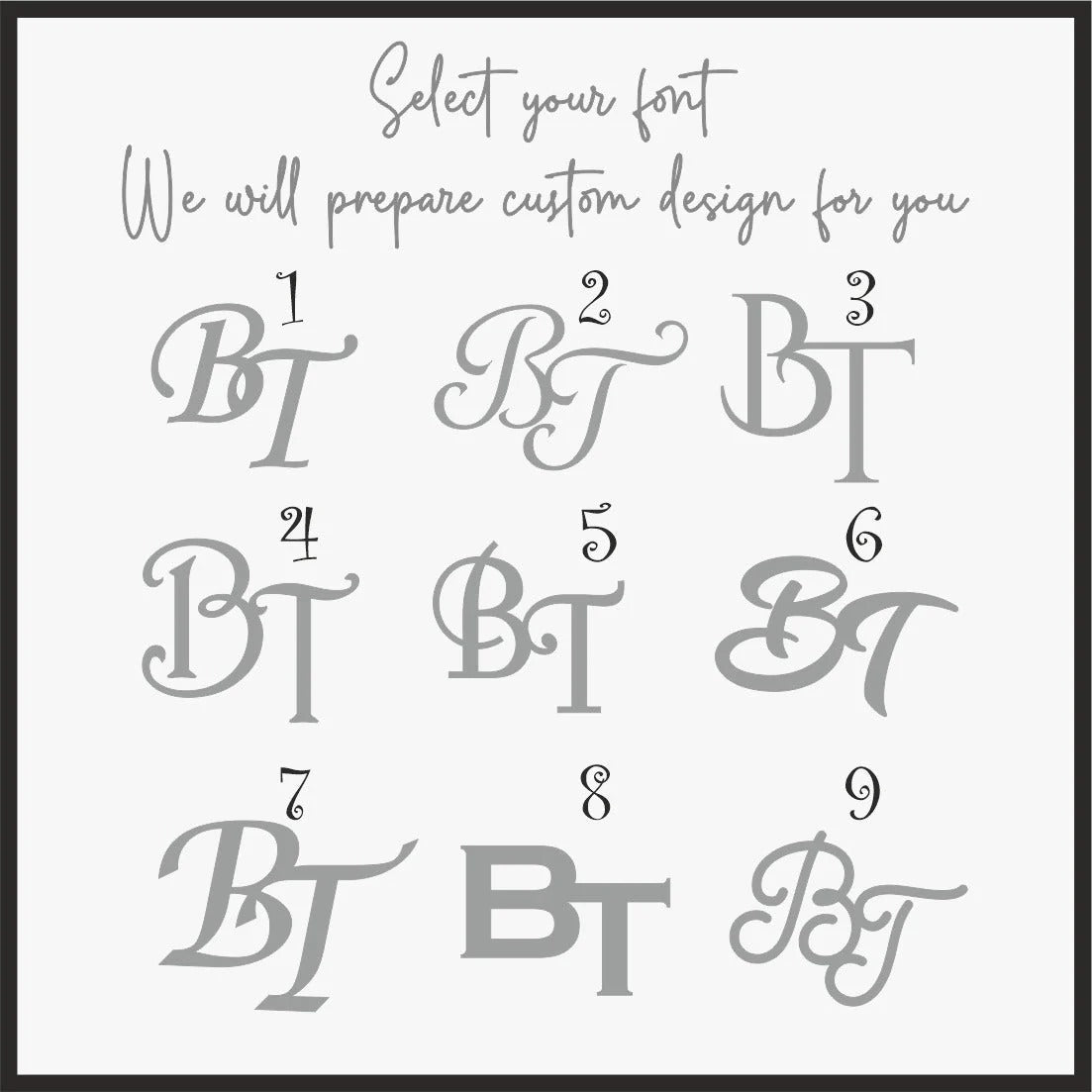 Custom Initial Cufflinks for Men