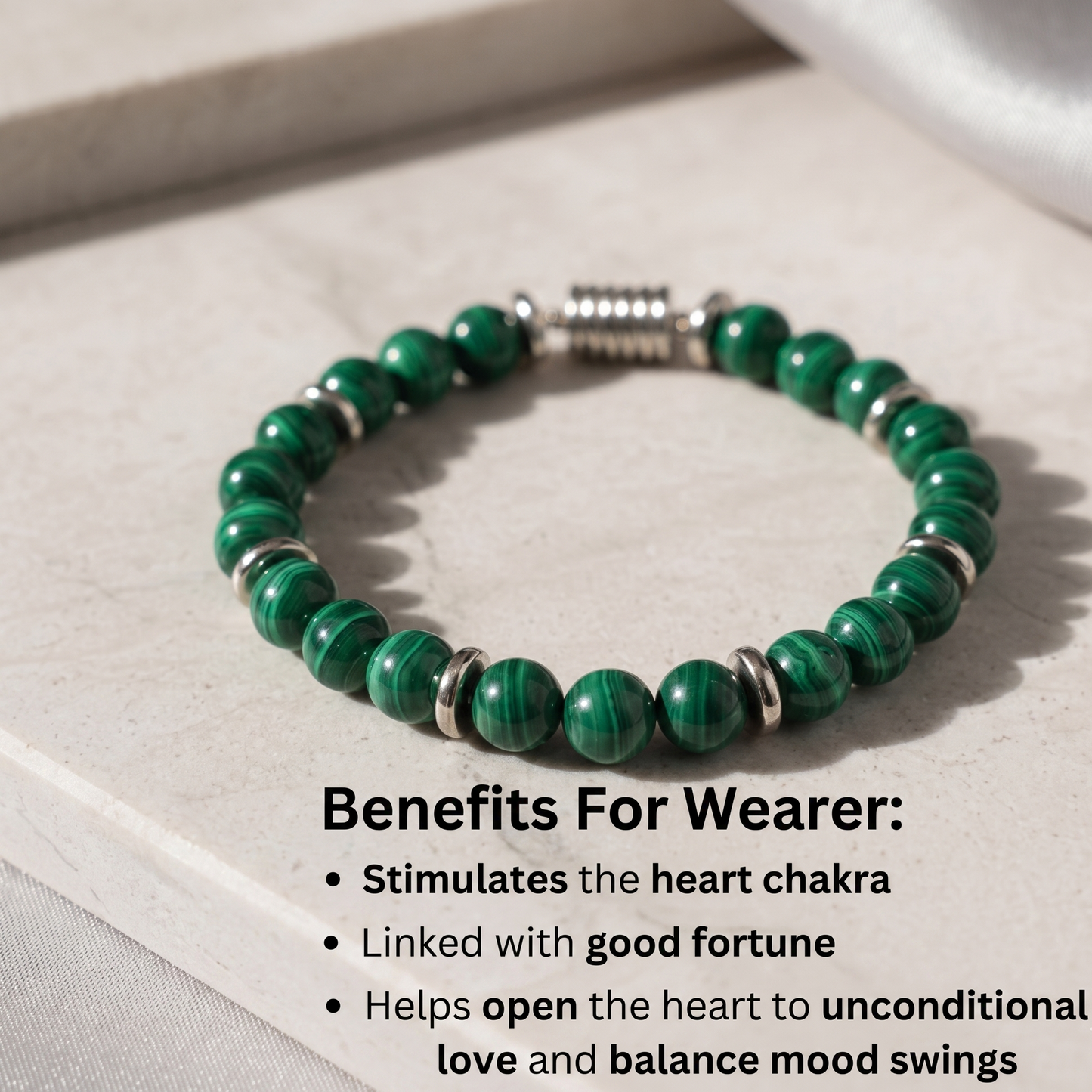 Prosperity Malachite Natural Stone Bracelet