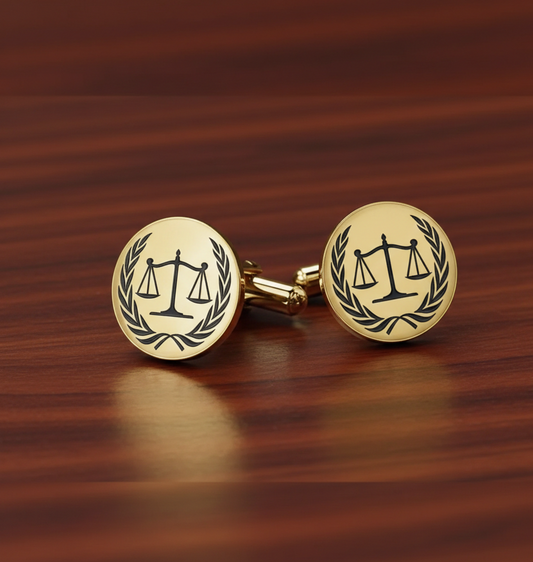 Custom Lawyer Cufflinks
