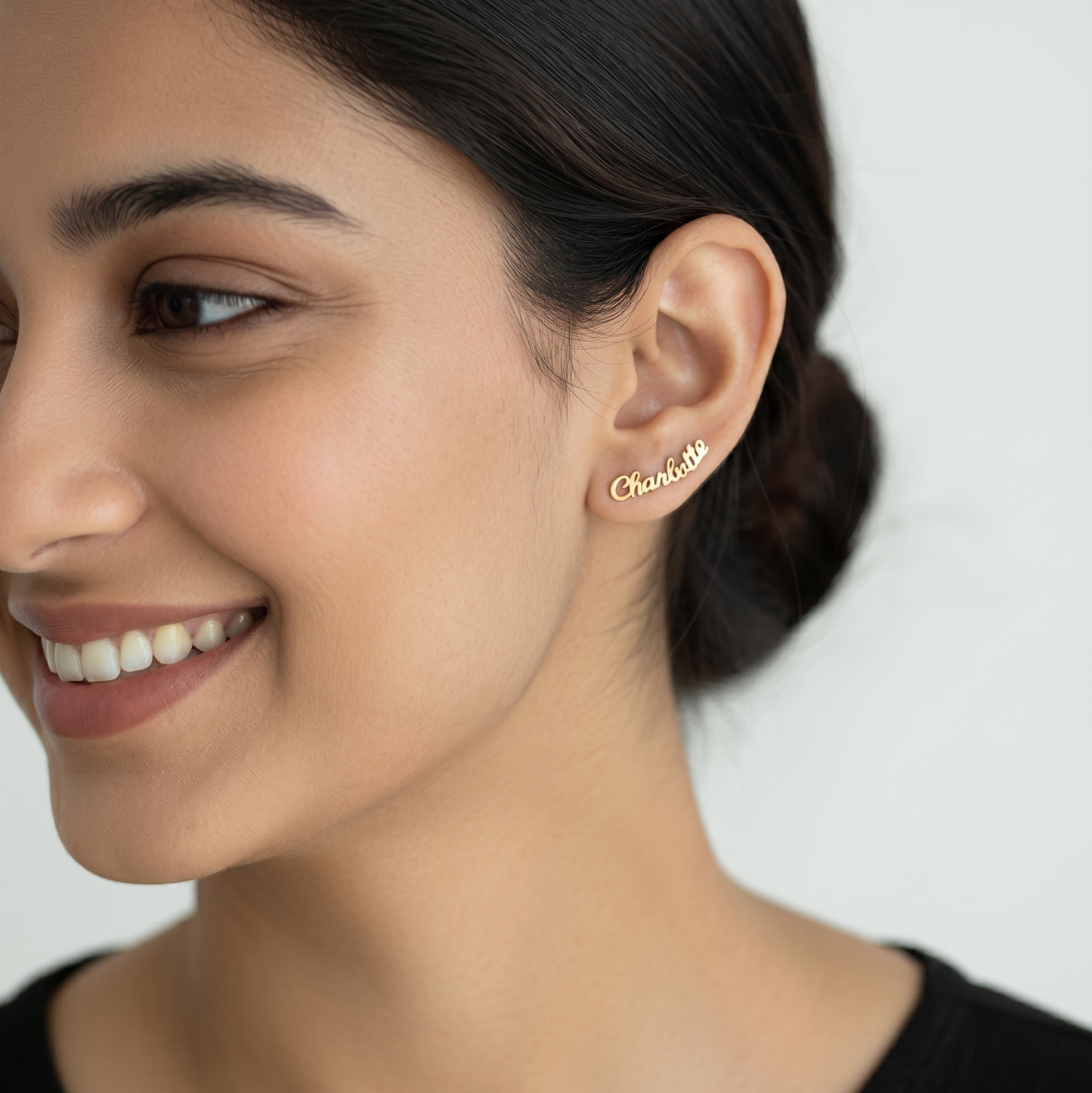 Personalised Name Studs for Everyday Wear