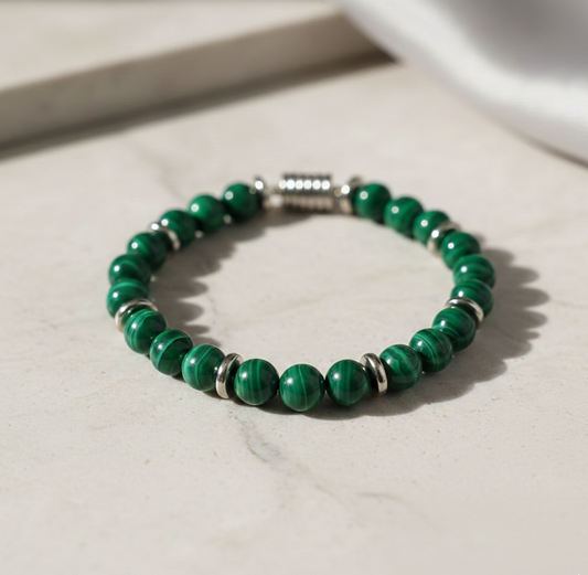 Prosperity Malachite Natural Stone Bracelet