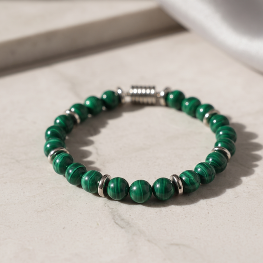 Prosperity Malachite Natural Stone Bracelet