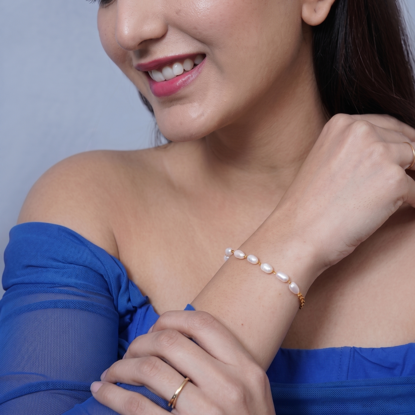 Fresh Water Pearl Beaded Bracelet