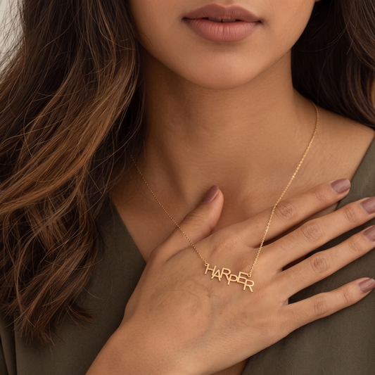 Dainty Custom Name Necklace