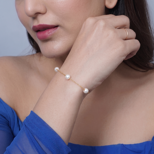 Premium Pearl Beaded Bracelet