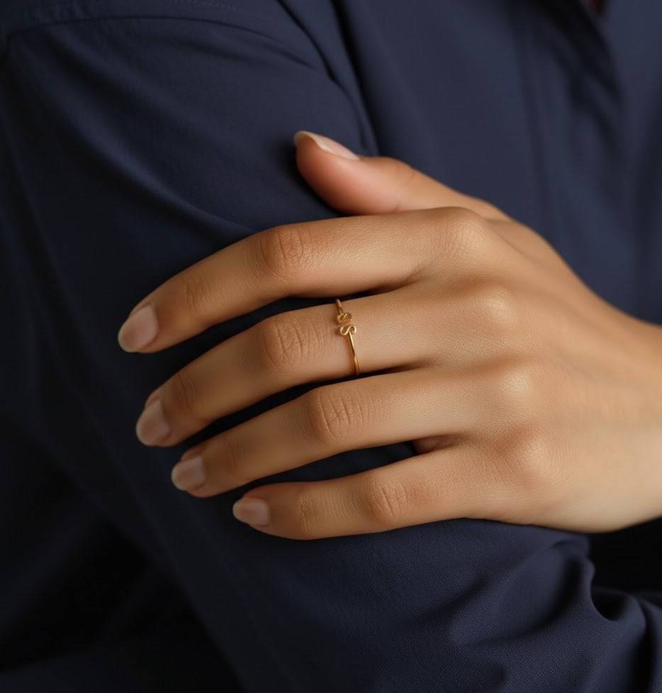 Minimal Initial Alphabet Ring