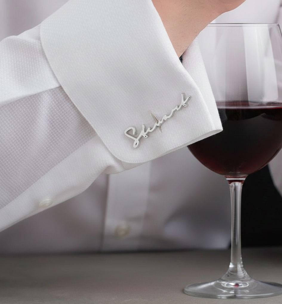 Name Cufflinks for Men