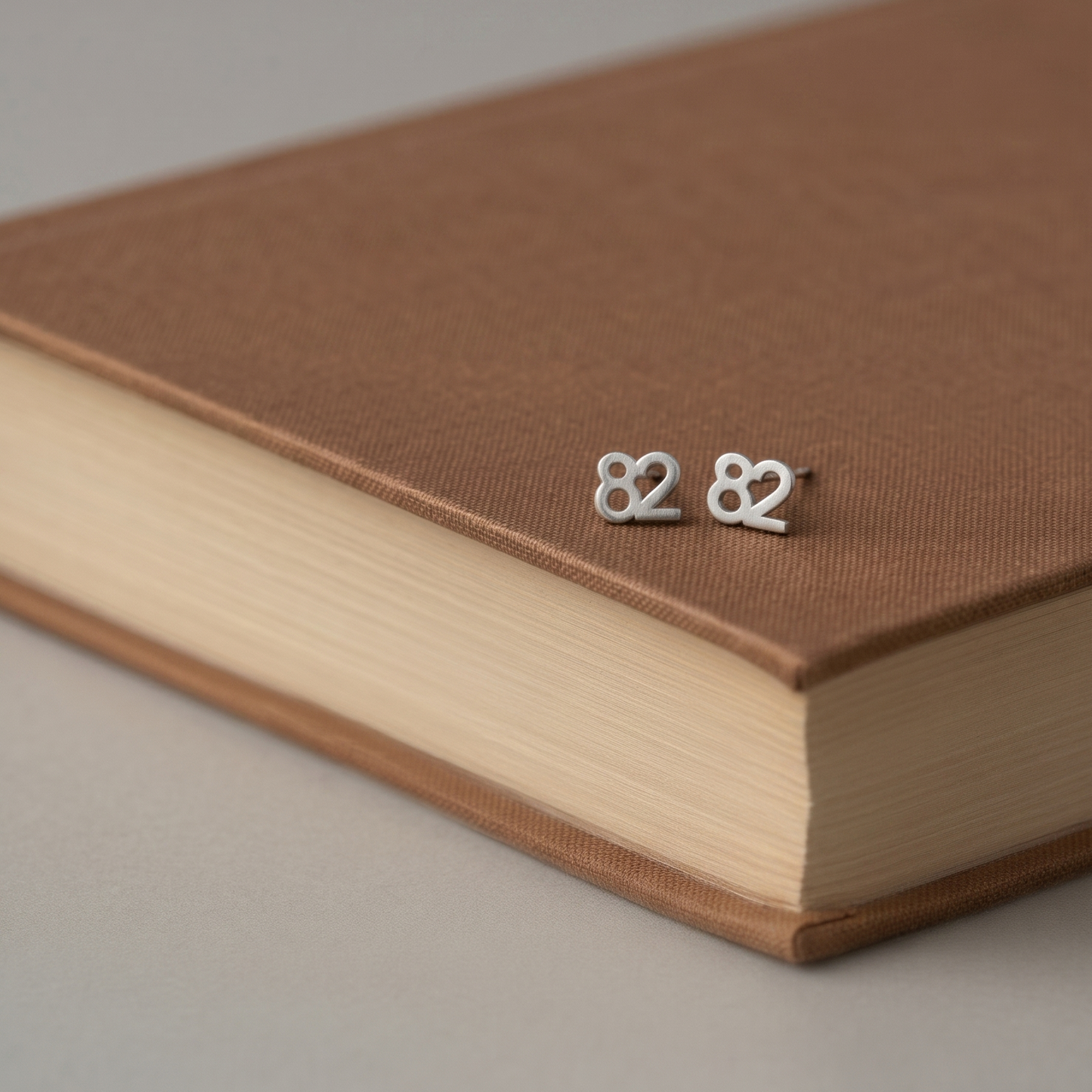 Custom Numeric Ear Studs for Everyday Wear